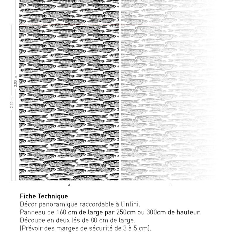 Fiche technique Banc Marin - NOIR D'ENCRE