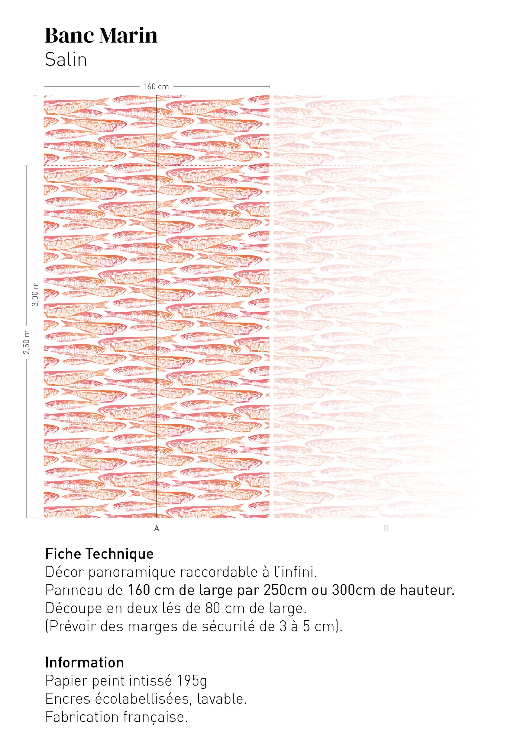 Fiche technique Banc Marin - SALIN